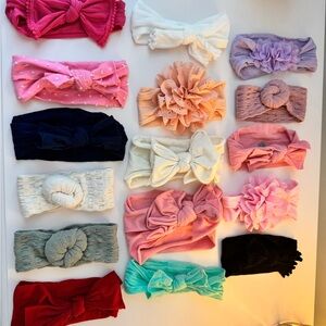 Set of 16 Baby Bling Headbands ⭐️Like New⭐️